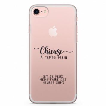 coque iphone 8 transparente message