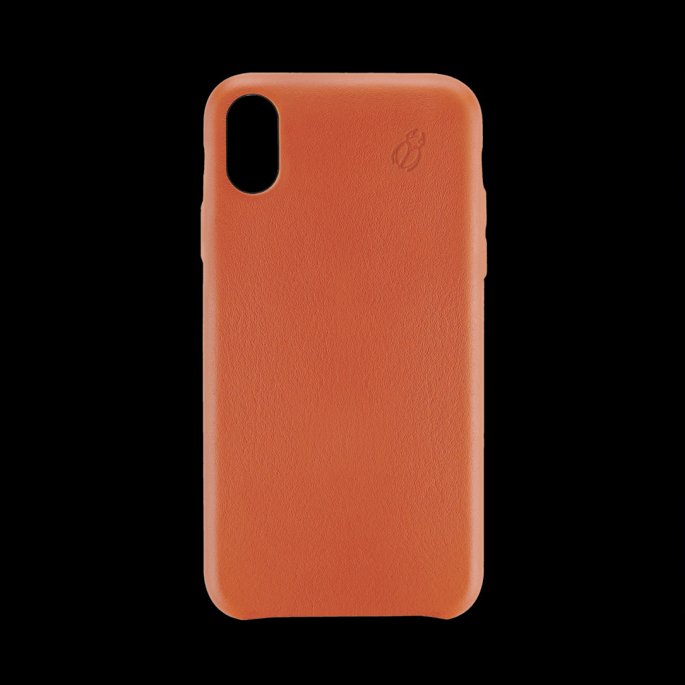 coque iphone xs orange