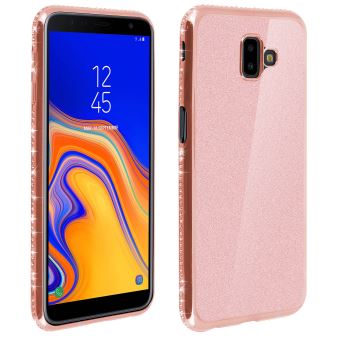 coque j6 plus samsung rose