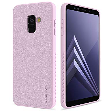 coque matte rose samsung a8 2018