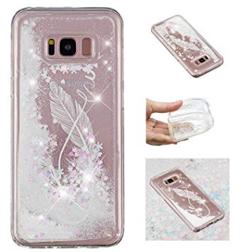 coque pailette liquide samsung galaxie s8