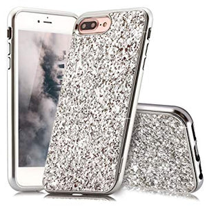 coque iphone 8 plus argent