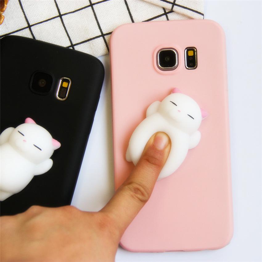 coque pour samsung s6 edge avec squishy