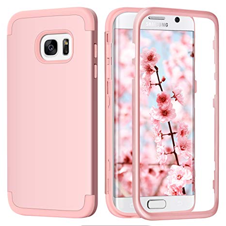 coque protection samsung s7 edge rose