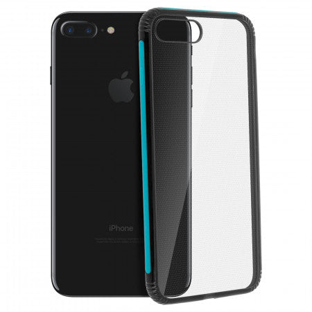 coque rigide bleu iphone 8