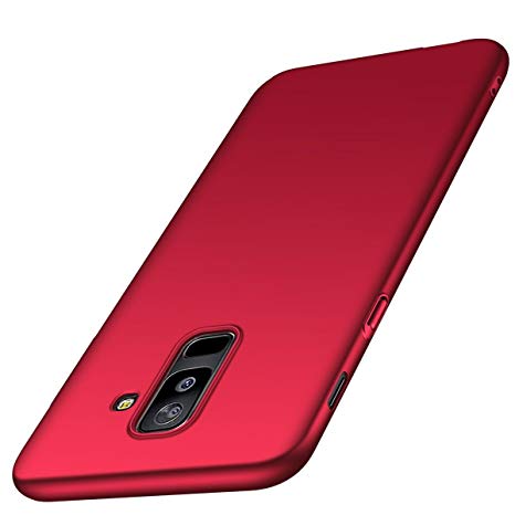 coque rouge samsung a6