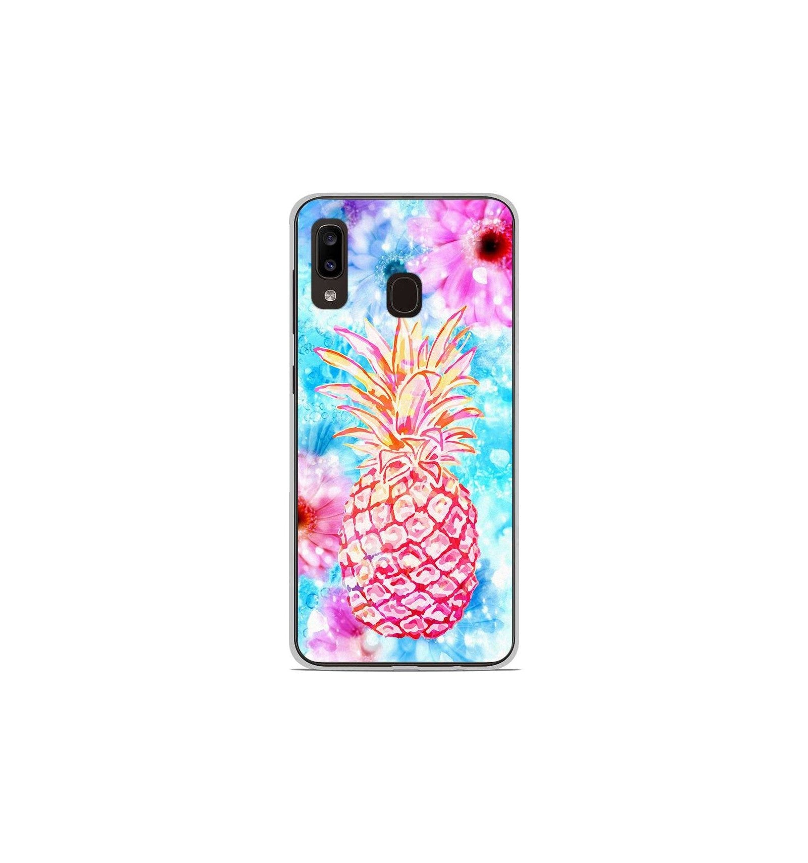 coque samsung a20 ananas