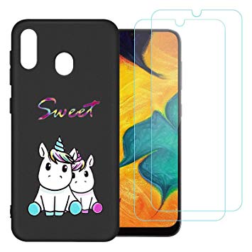 coque samsung a20e licorne silicone