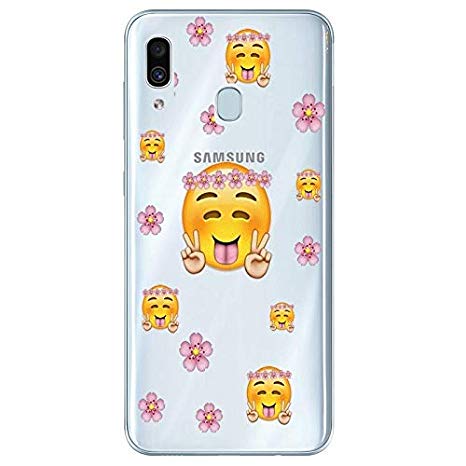 coque samsung a20e smiley