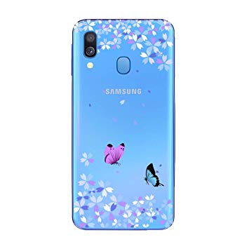 coque samsung a40 fille animaux
