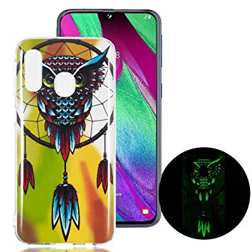 coque samsung a40 fluorescent