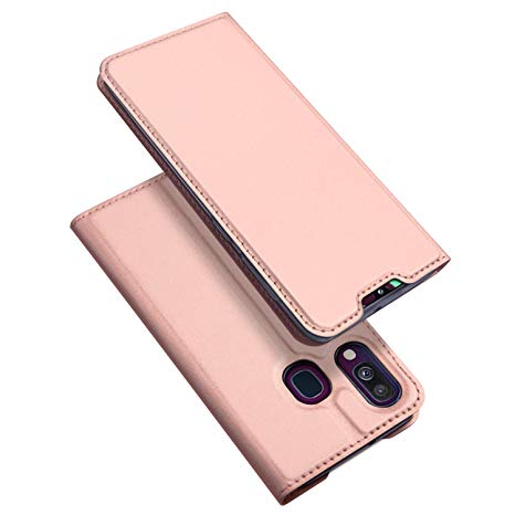 coque samsung a40 rose pale