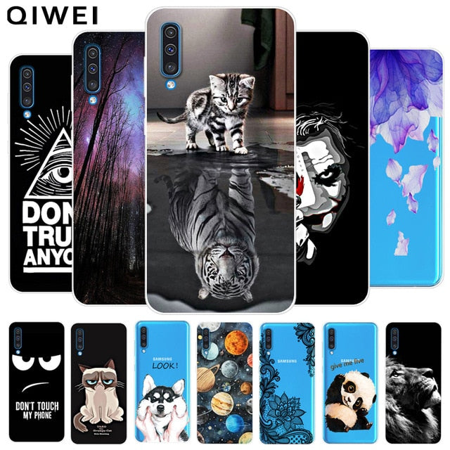 coque samsung a50 silicone bumper