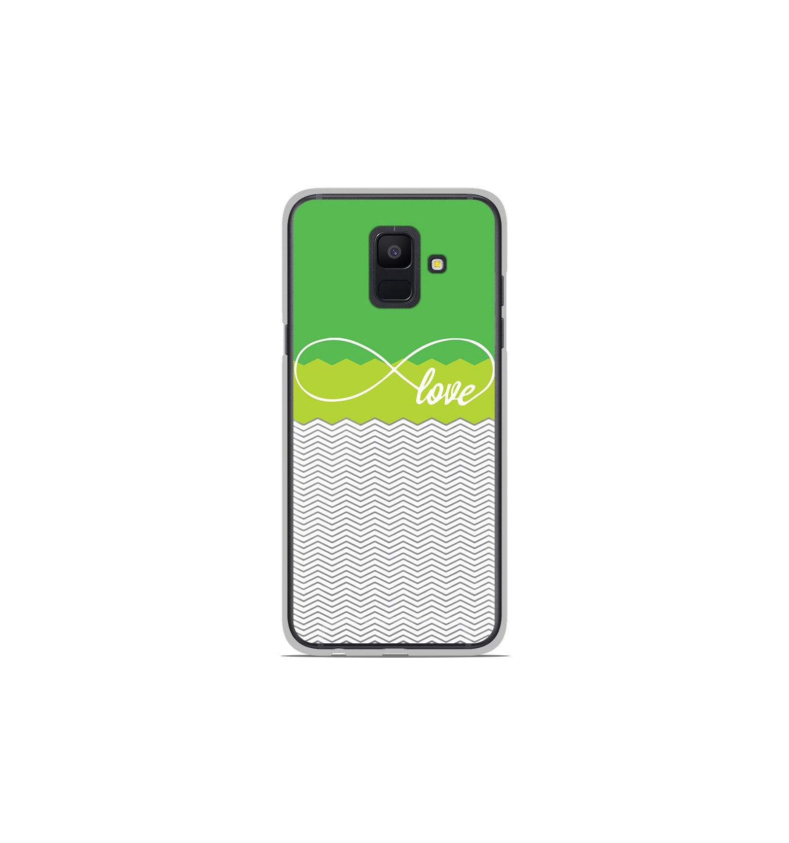 coque samsung a6 2018 vert