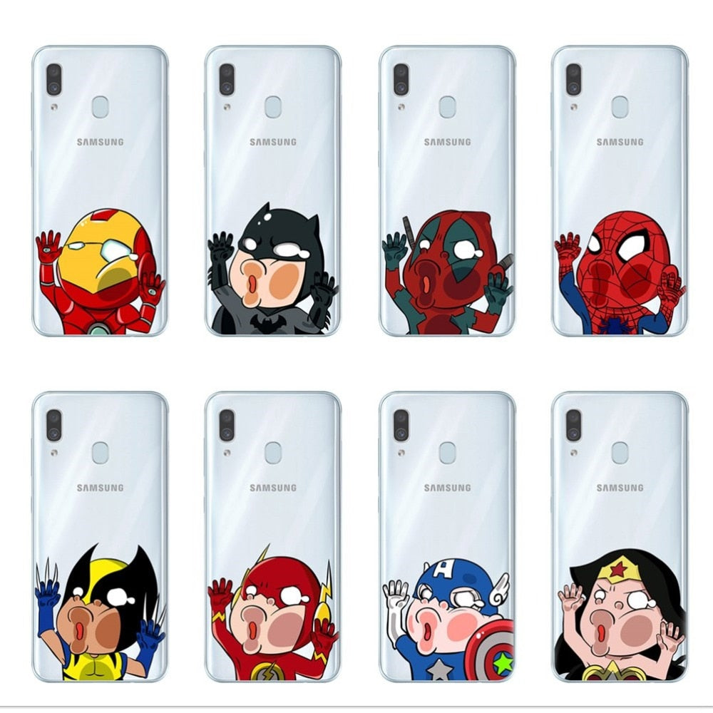 coque samsung a70 2019 marvel