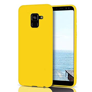 coque samsung a8 jaune