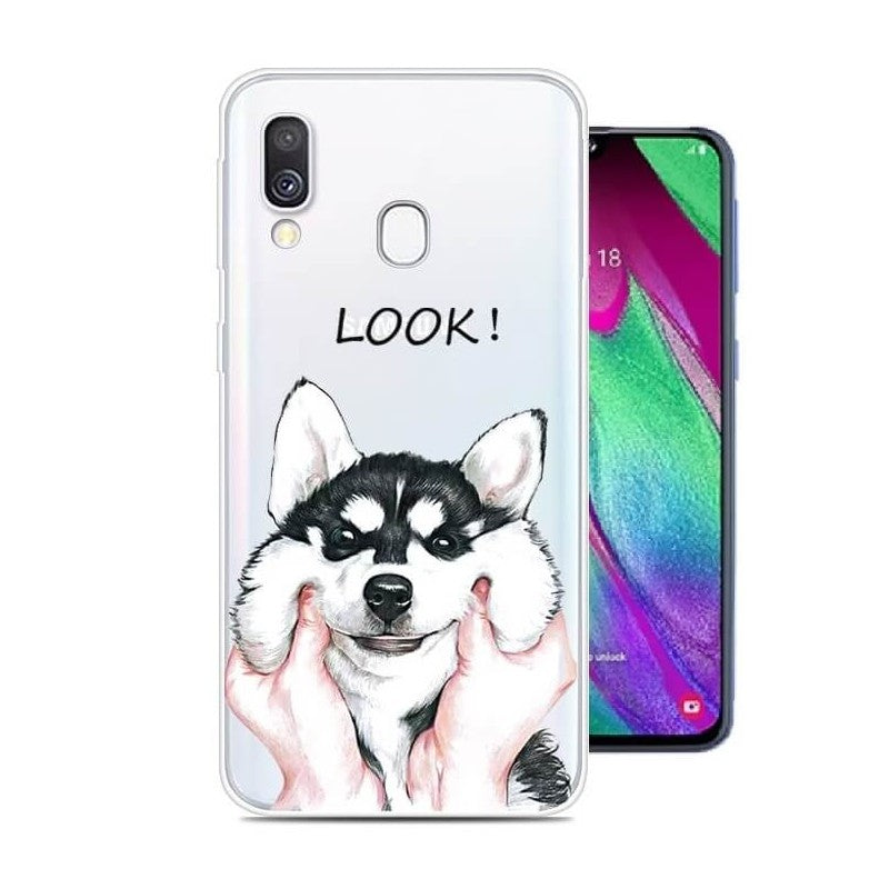 coque samsung galaxy a20 chien