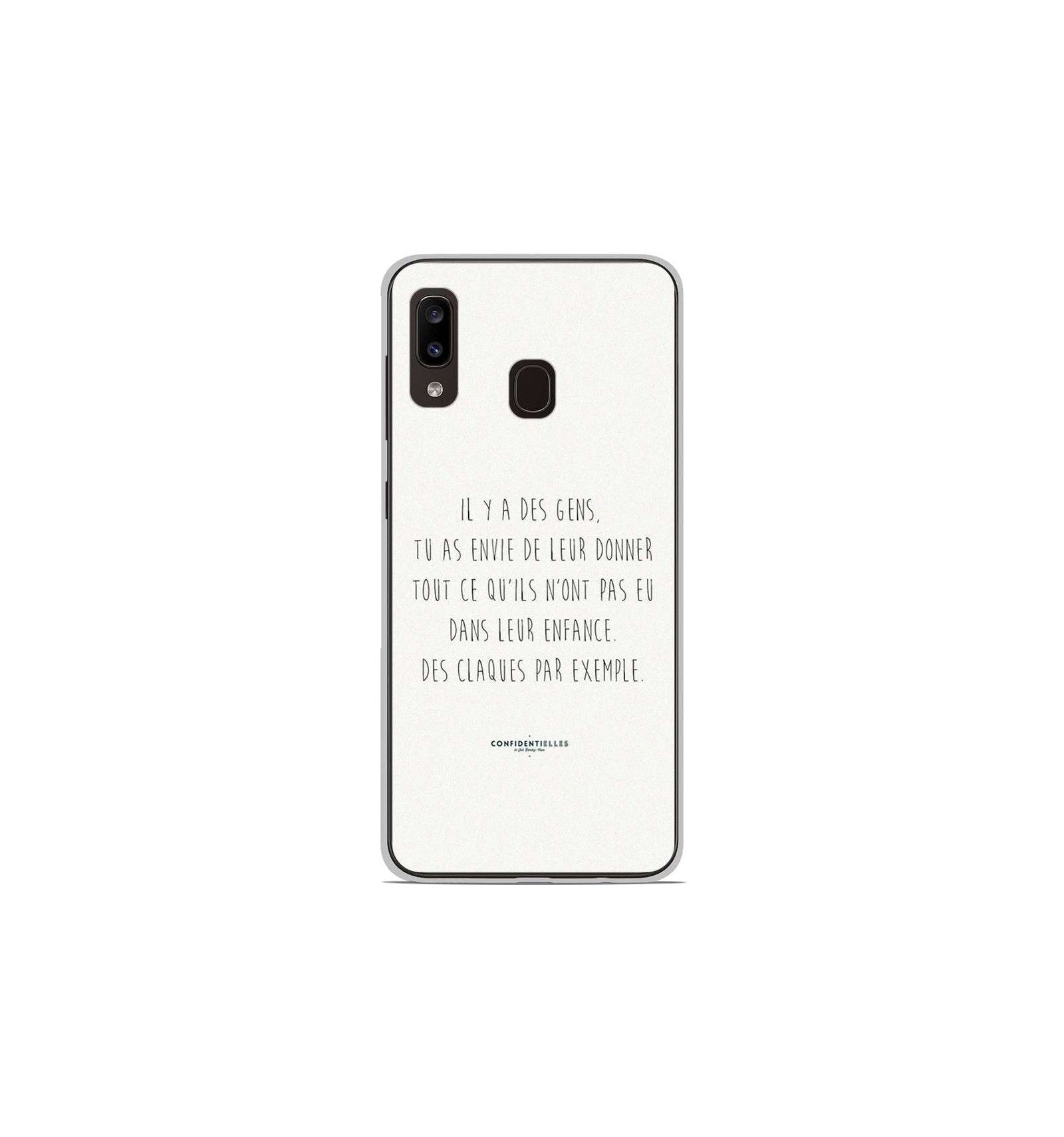 coque samsung galaxy a20e citation