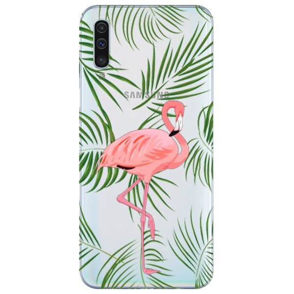 coque samsung galaxy a50 flamant rose