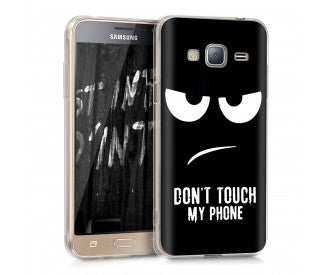 coque samsung galaxy j3 2016 don't touch my phone