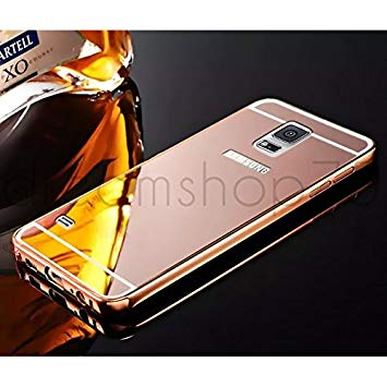 coque samsung galaxy s5 rose gold mirroir