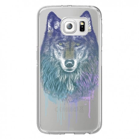 coque samsung galaxy s6 edge loup