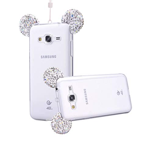 coque samsung j3 2016 avec oreille transparante