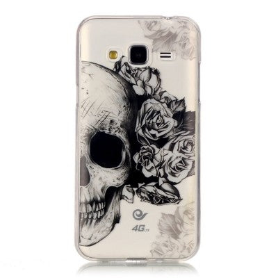 coque samsung j3 2016 motif tete de mort