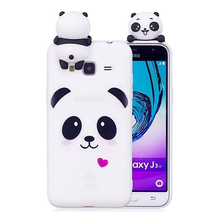 coque samsung j3 2016 panda mignon
