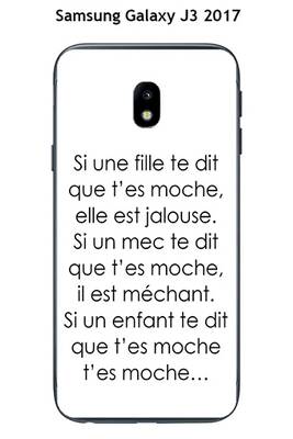 coque samsung j3 2017 citations filles