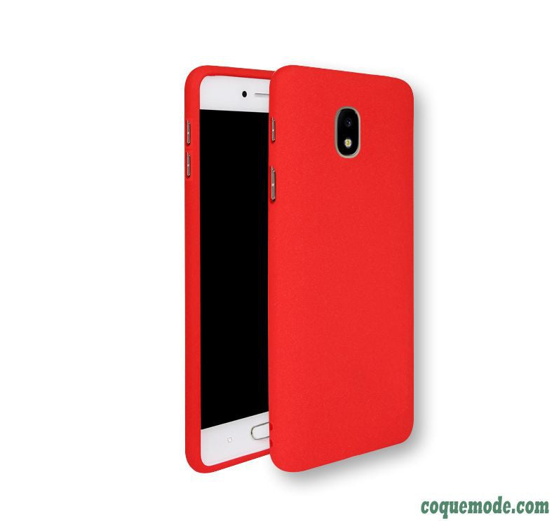 coque samsung j3 2017 rouge mat