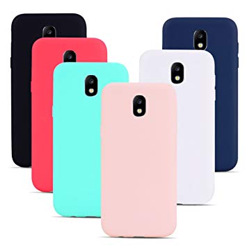 coque samsung j3 2017 silicone rouge