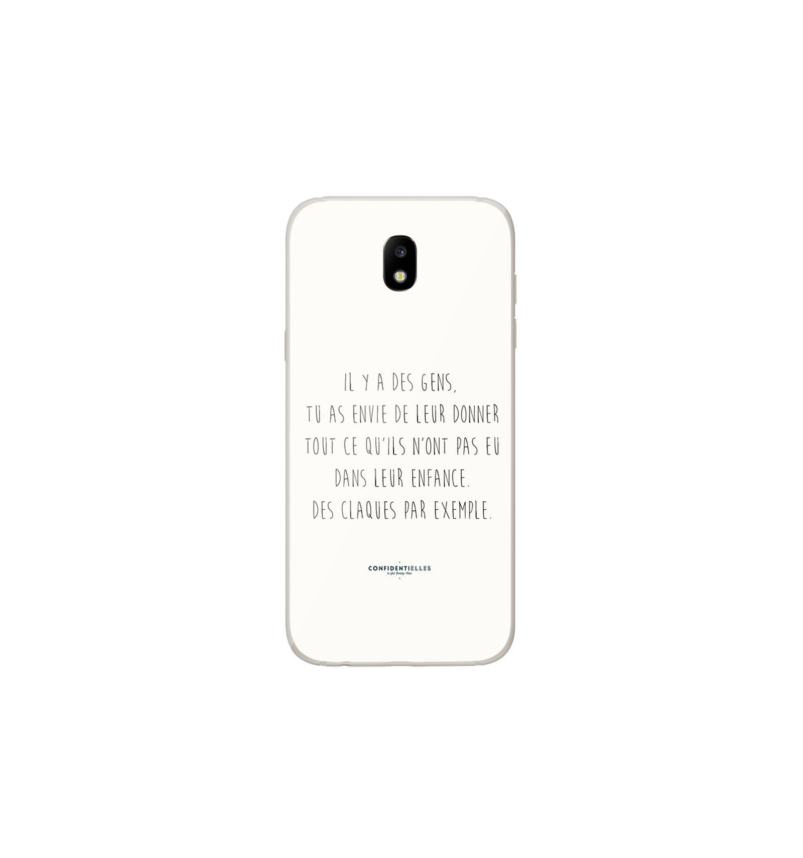 coque samsung j5 2017 avec phrase