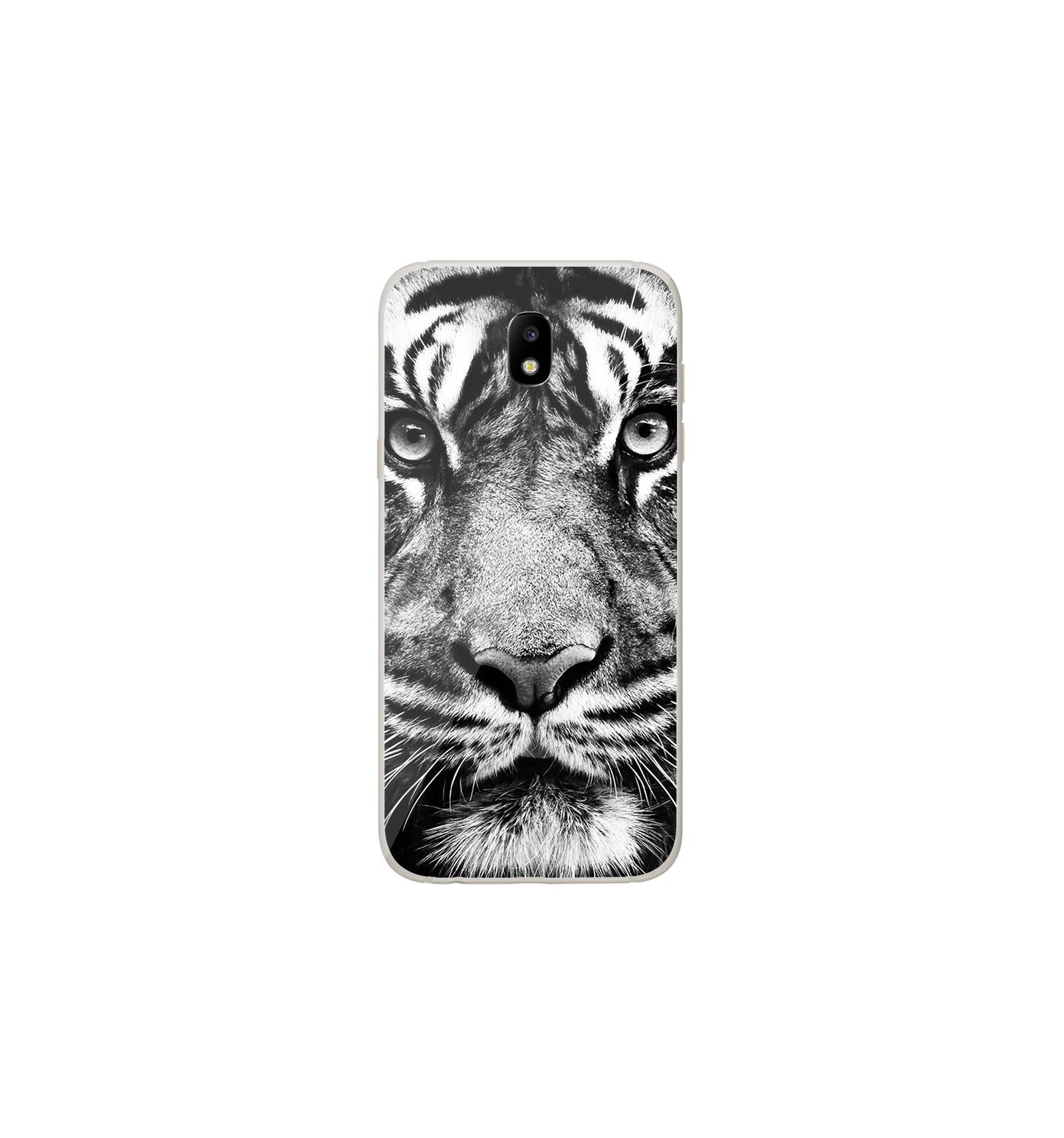 coque samsung j5 2017 tigre blanc