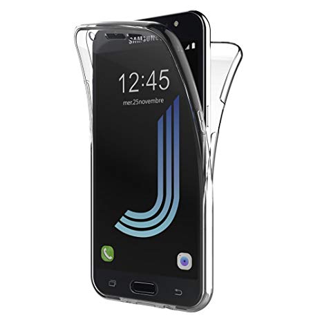 coque samsung j5 recto verso tranparent