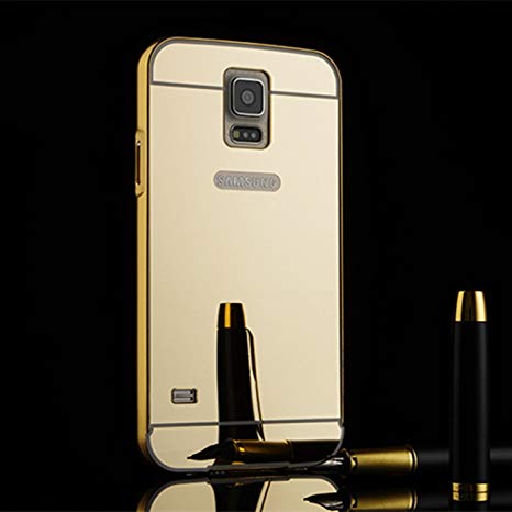 coque samsung s5 miroir or