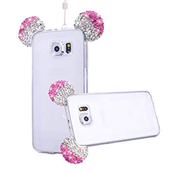 coque samsung s6 edge oreille mickey