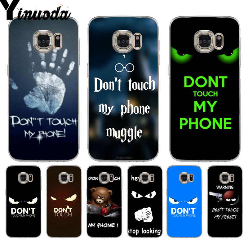 coque samsung s6 edge plus dont touch my phone