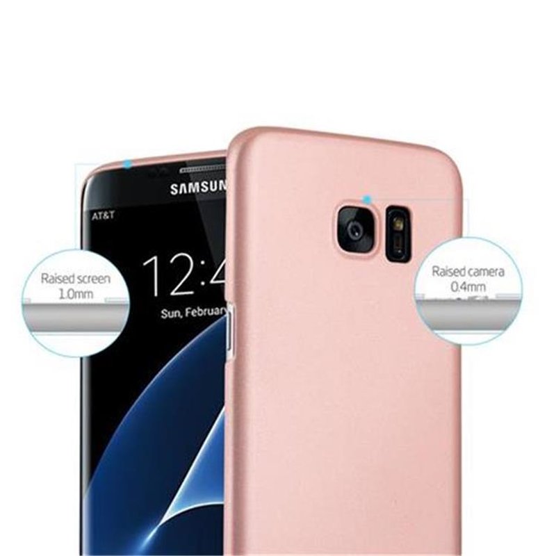 coque samsung s7 edge rose dur