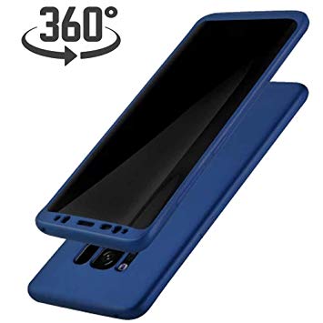 coque samsung s8 360 bleu