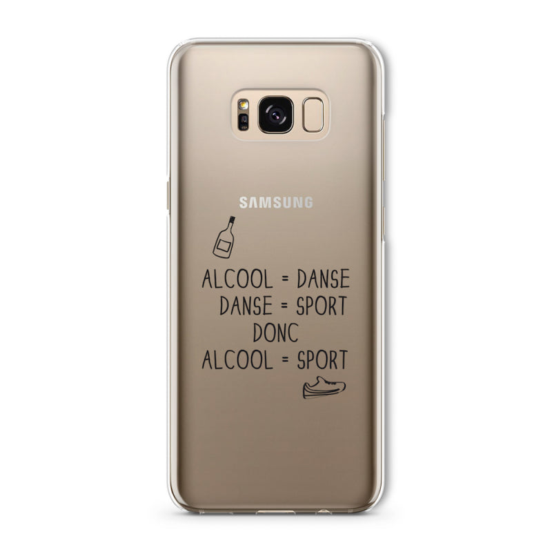 coque samsung s8 alcool