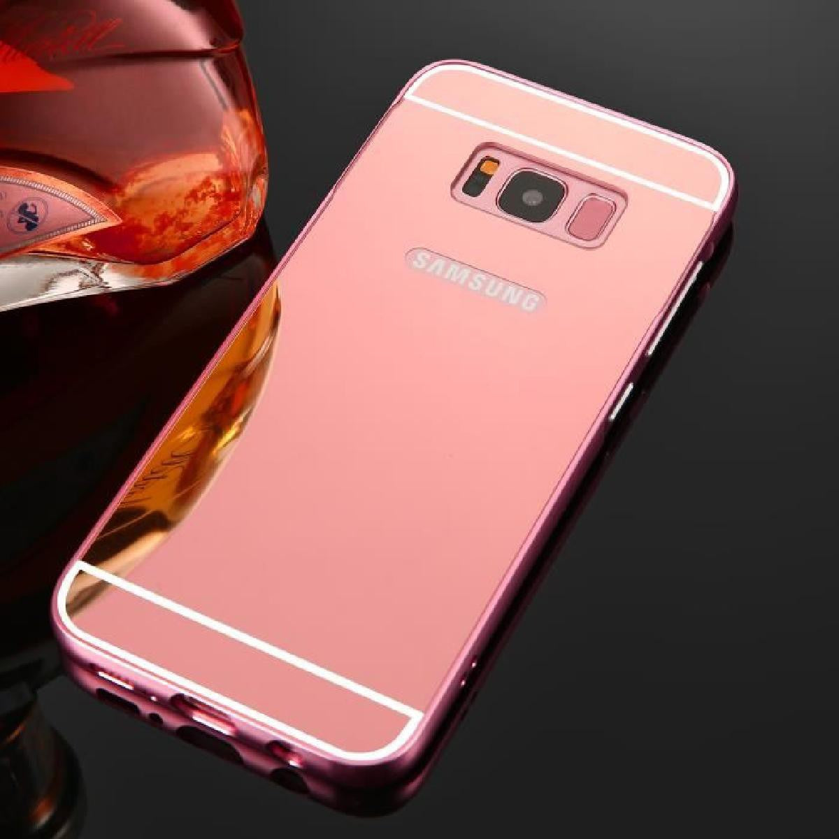 coque samsung s8 plus or rose