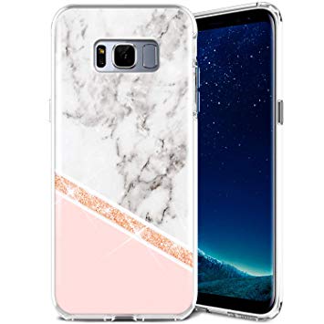 coque samsung s8 silicone marbre