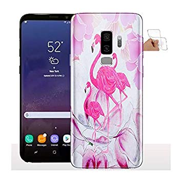 coque samsung s9 fleur rose