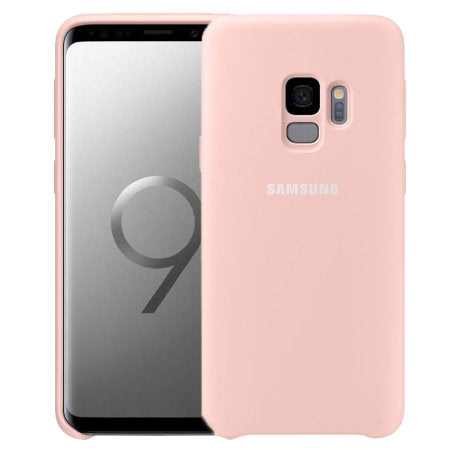 coque samsung s9 silicone rose