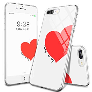 coque silicone iphone 8 plus coeur