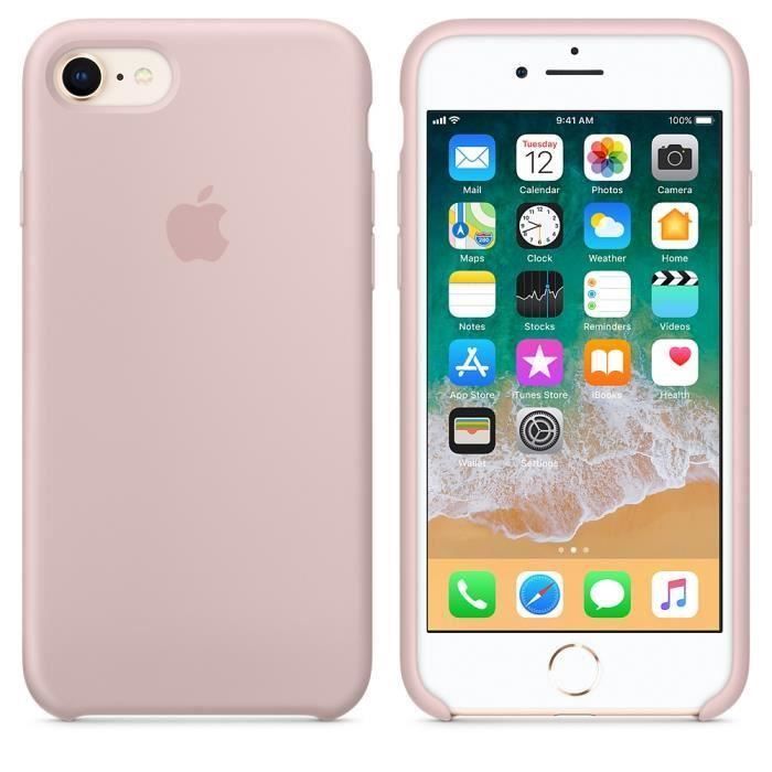 coque silicone rose des sables iphone 6s