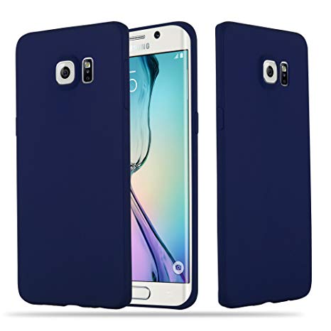 coque silicone samsung s6 bleu