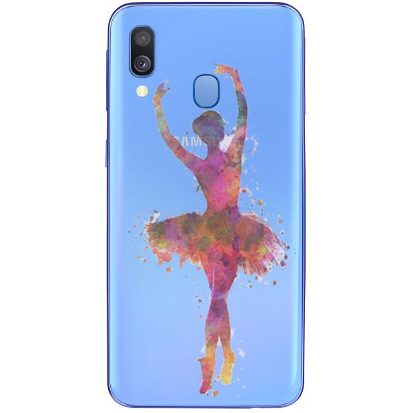 coque telephone samsung a40 danseuse