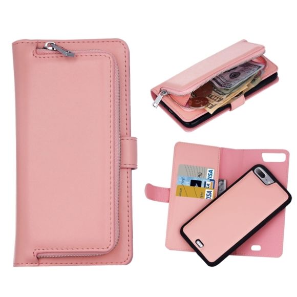 etui coque pour iphone 8 plus en porte monaie